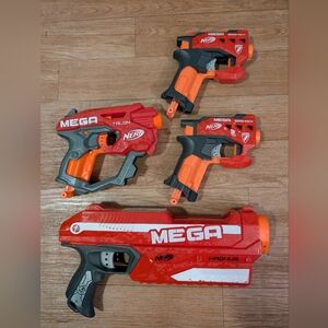 Nerf Mega Series Blaster - Lot Of 4